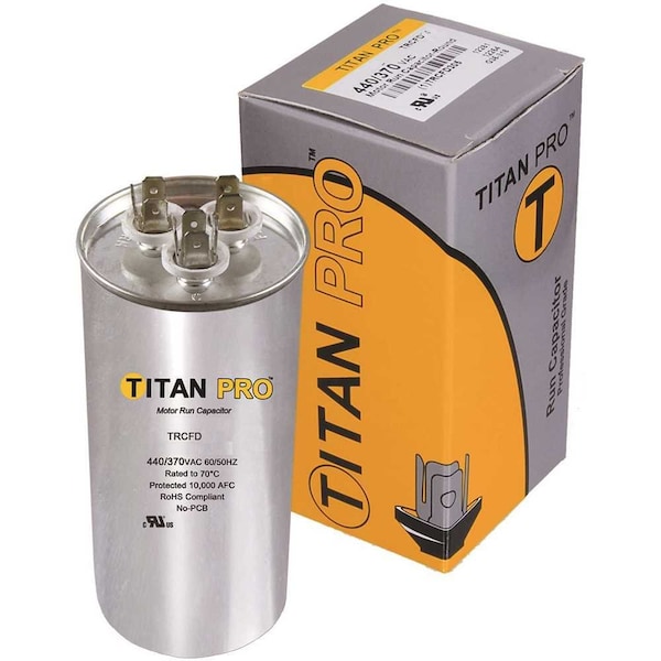 35/5 MFD Round Dual Capacitor